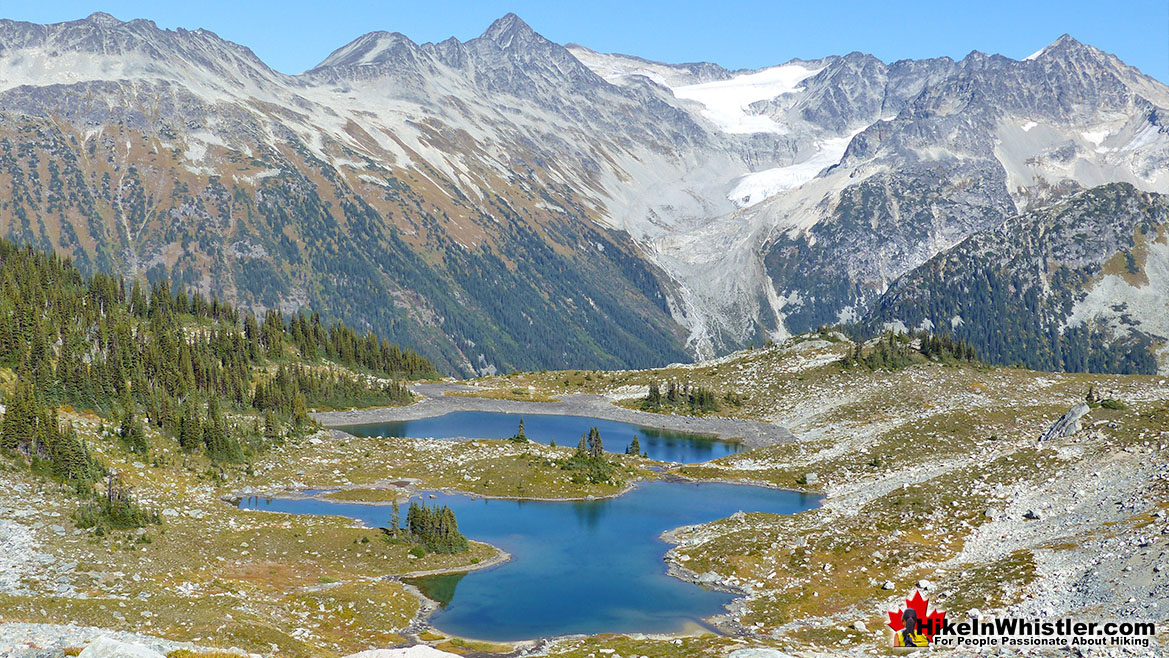 Adit Lakes view of Fitzsimmons Range