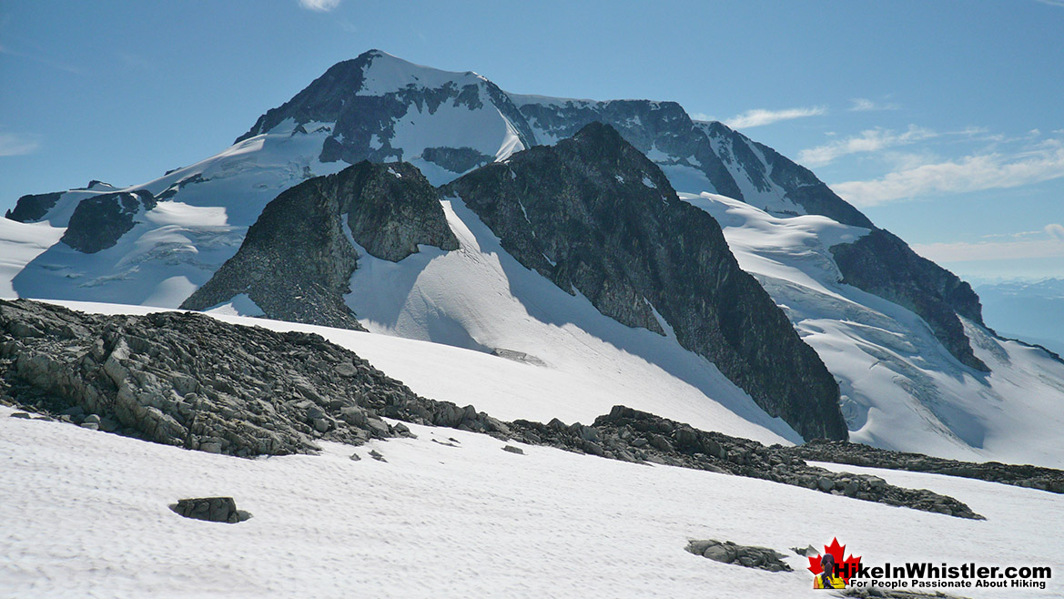 Arete and Wedge Mountain from Col