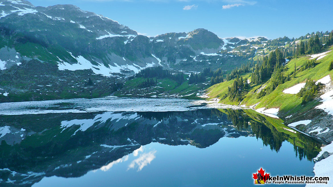 Cirque Lake in the Callaghan Valley