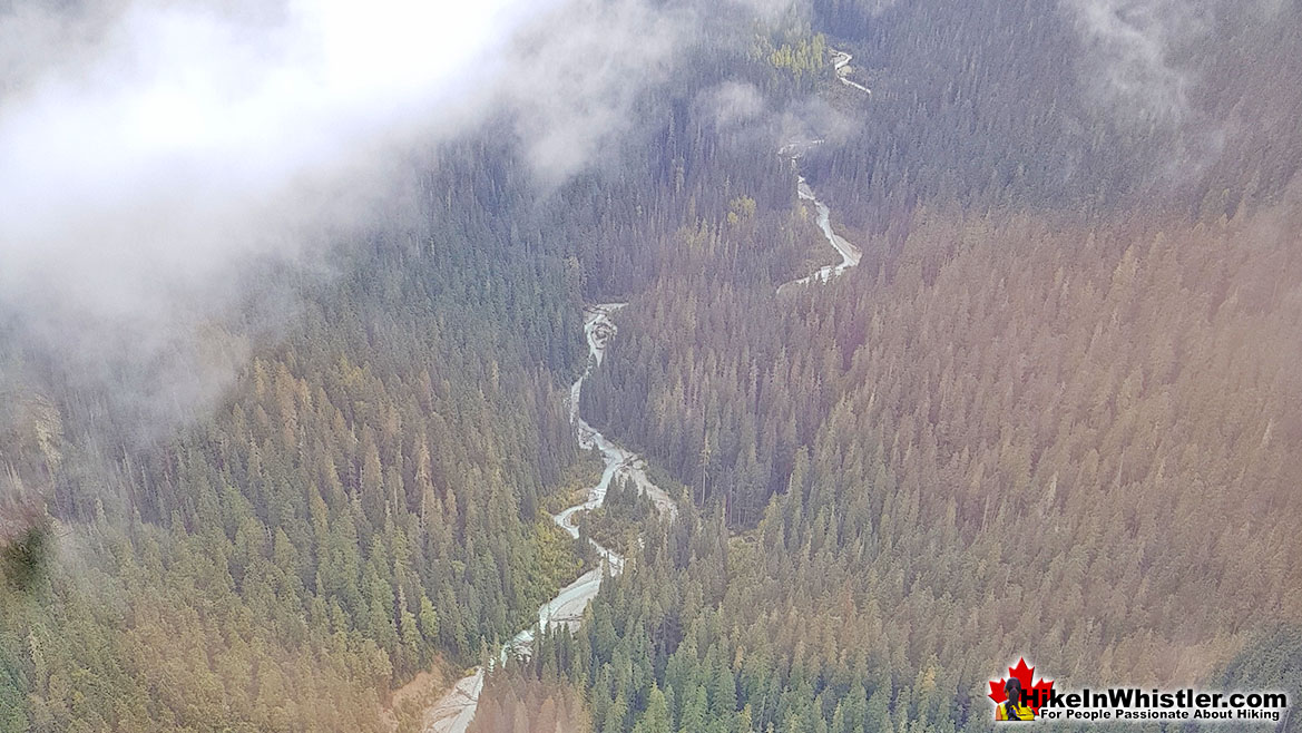 Fitzsimmons Creek from the Peak2Peak