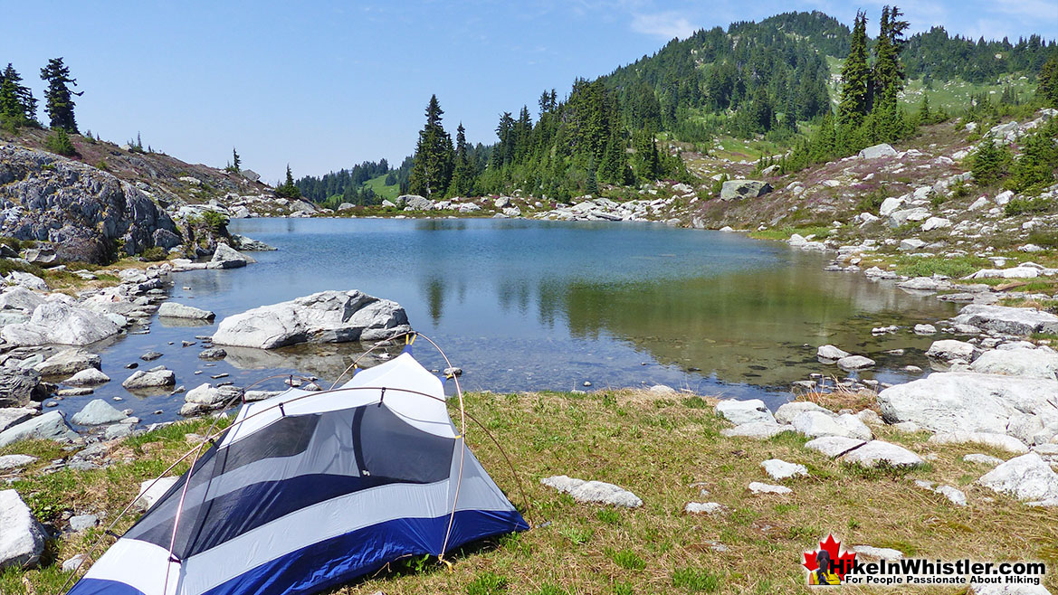 Tarn on Mount Sproatt