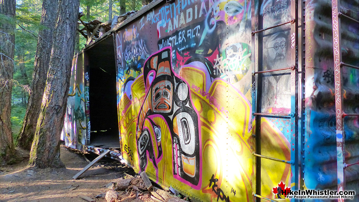 Whistler Train Wreck Greatness Mural