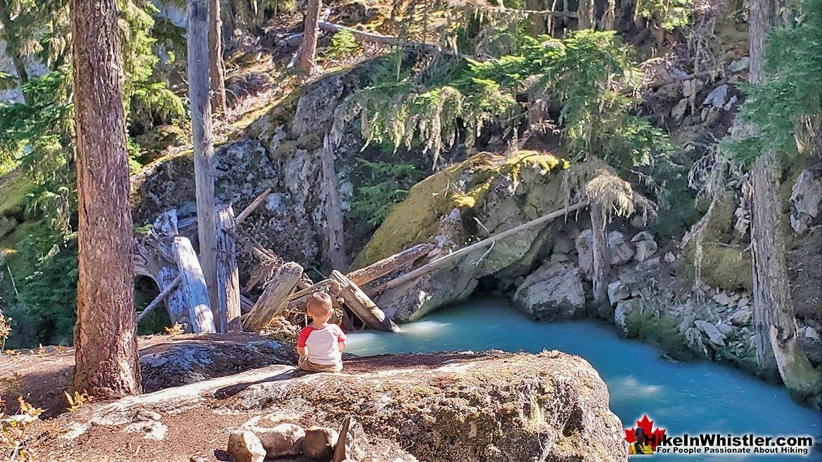 Above Wedge Creek Falls