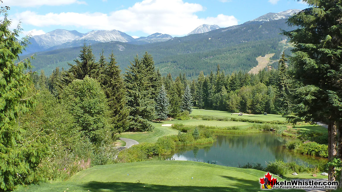 View at the End of Whistler Golf Course