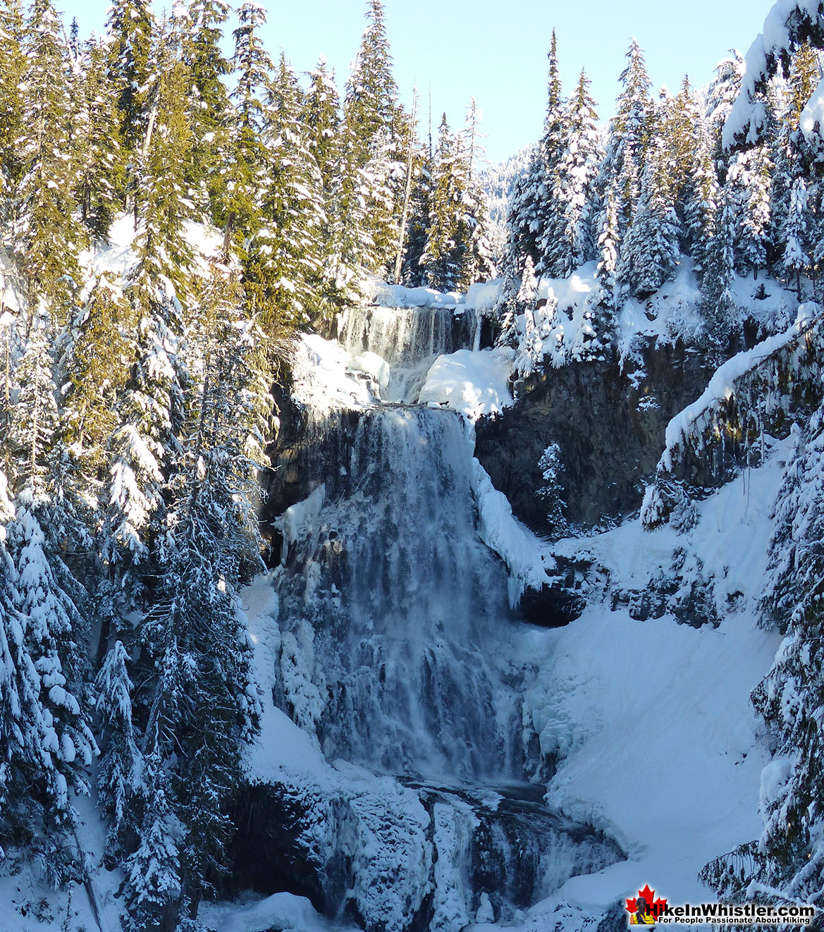 Alexander Falls in Winter