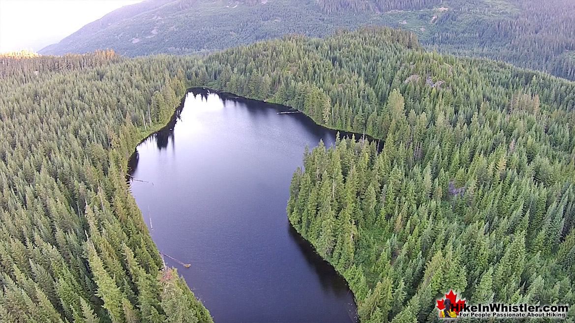 Showh Lakes Aerial View