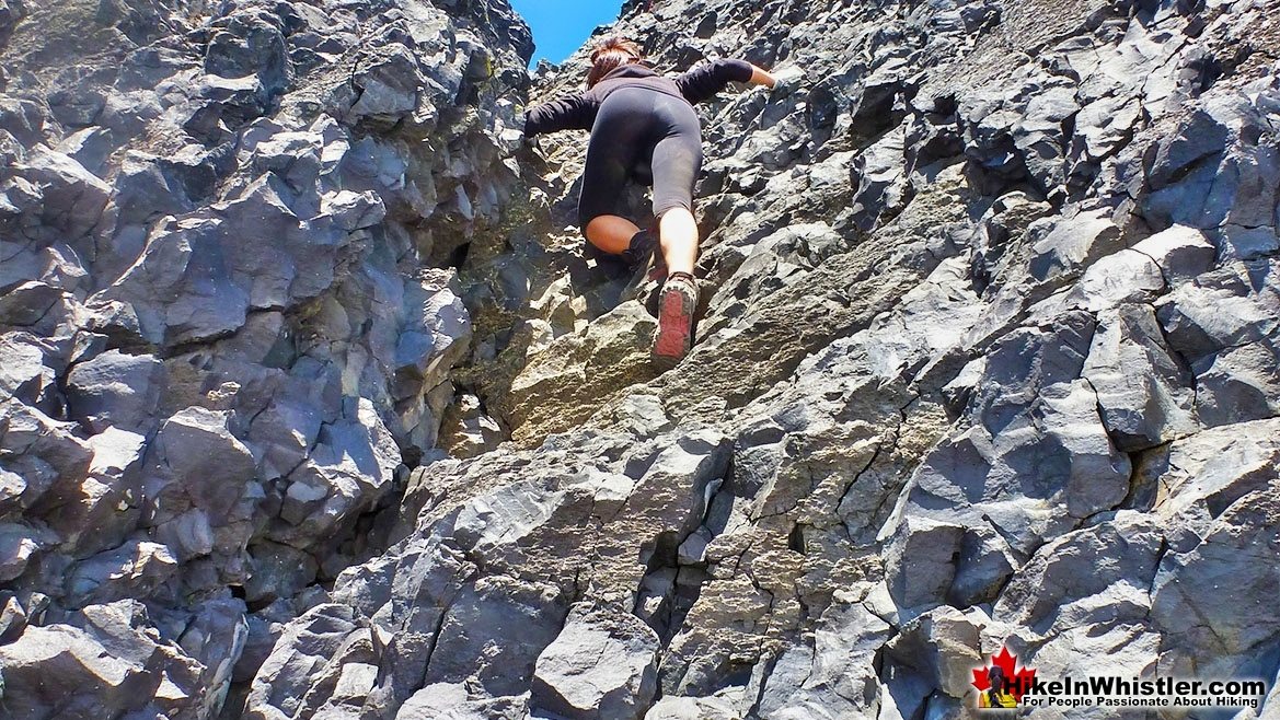 Climbing to the Top of Black Tusk