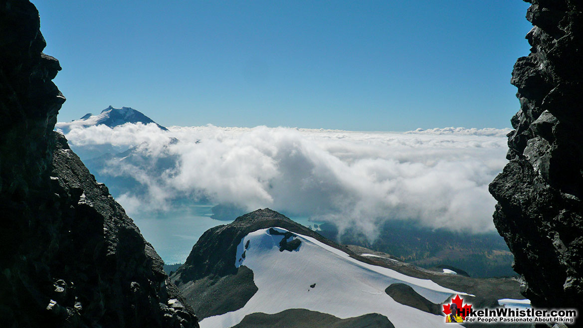 Black Tusk Chute View of Mt Garibaldi