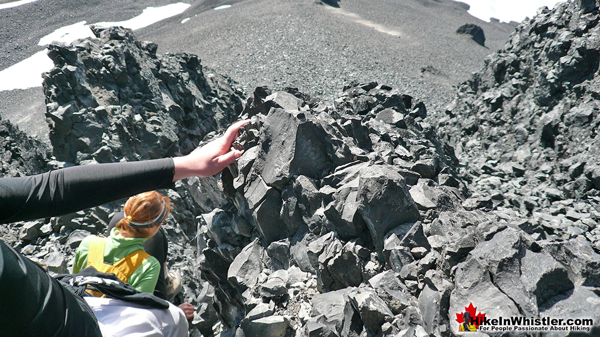 Climbing Down from Black Tusk