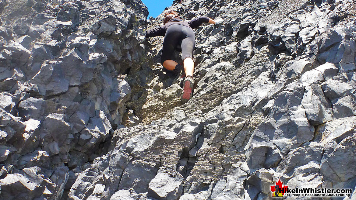 Black Tusk Climbing Chute