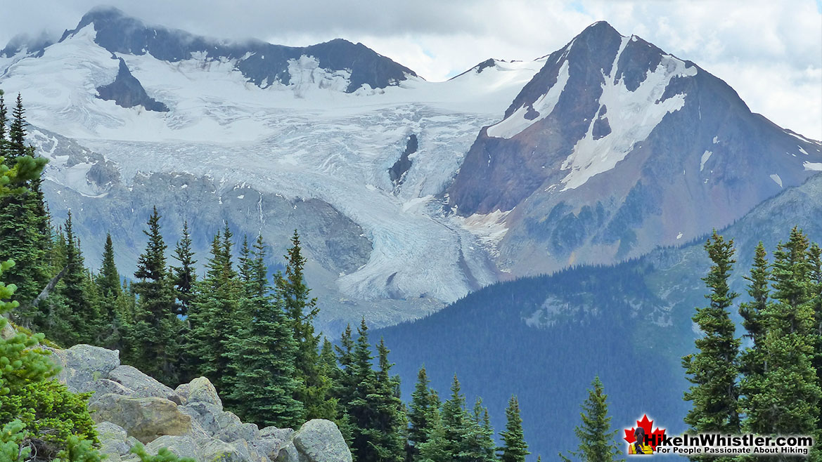 Blackcomb Mountain view of Overlord Glacier and The Fissile