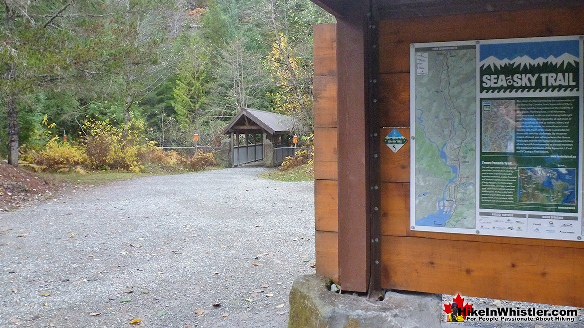 Brandywine Falls Trailhead Bridge