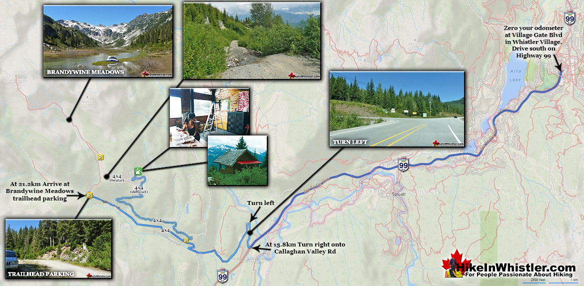 Brandywine Meadows Driving Directions Map