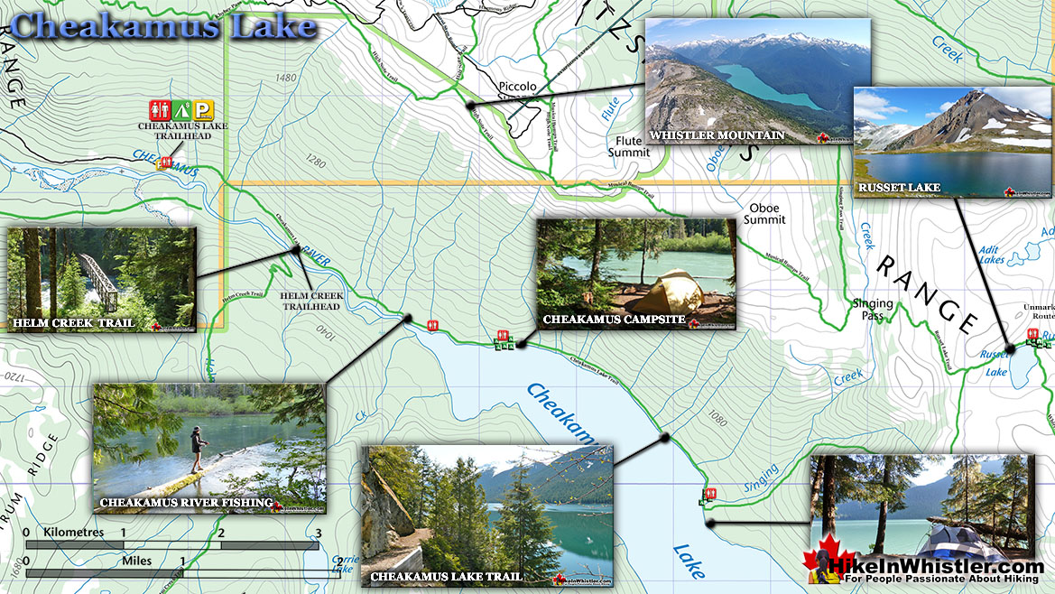 Cheakamus Lake Map v7