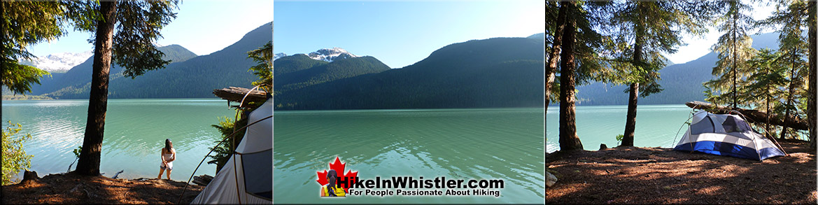 Singing Creek Campground in Garibaldi Provincial Park