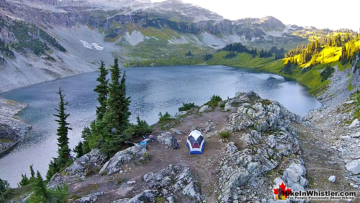 Cirque Lake Aerial View 10