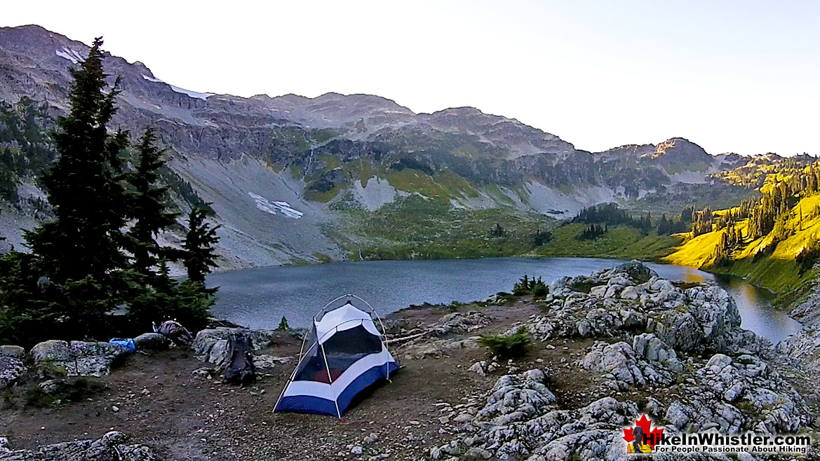 Cirque Lake Tent View 21