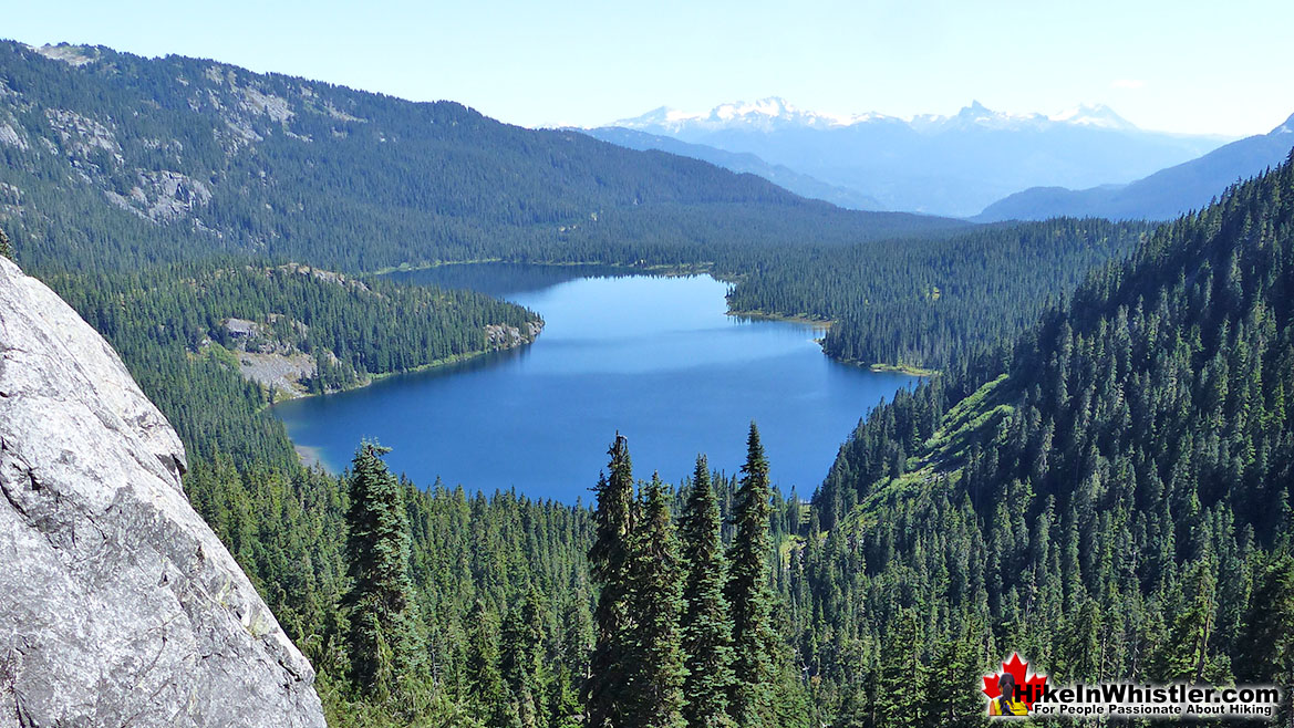 Cirque Lake Trail View of Callaghan Lake