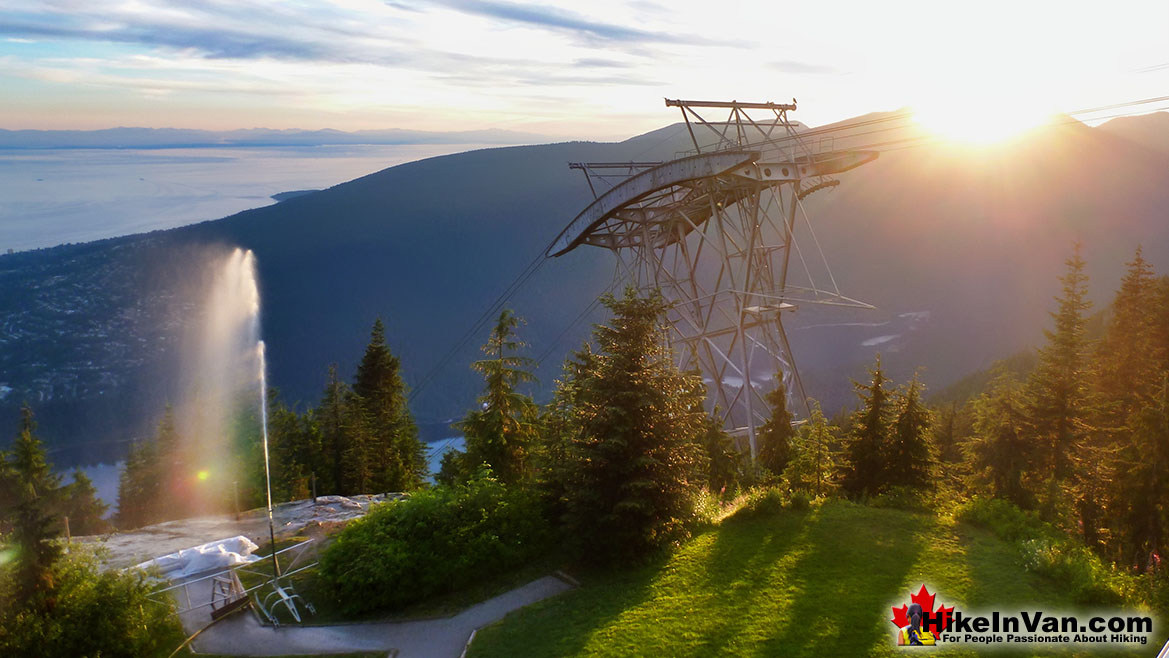 Amazing Grouse Mountain Sunset