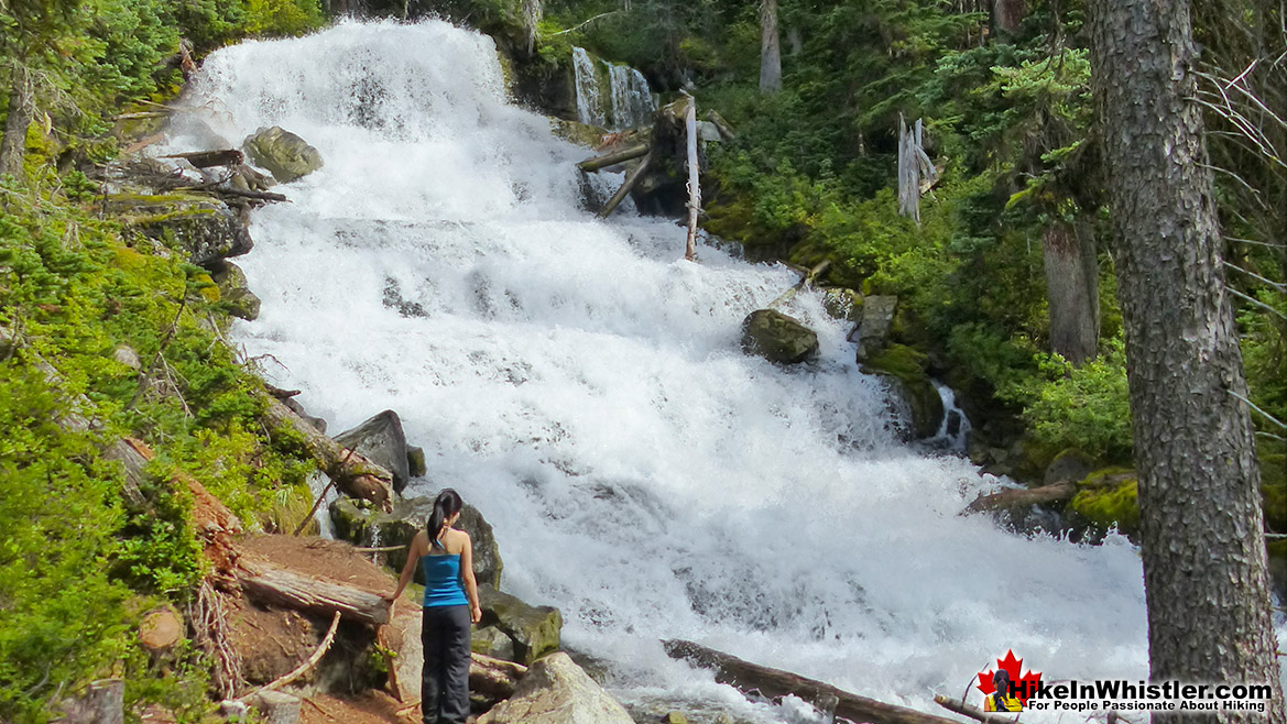 Holloway Falls in Joffre Lakes Provincial Park