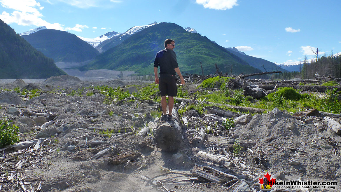 Meager Slide Debris Field in 2013