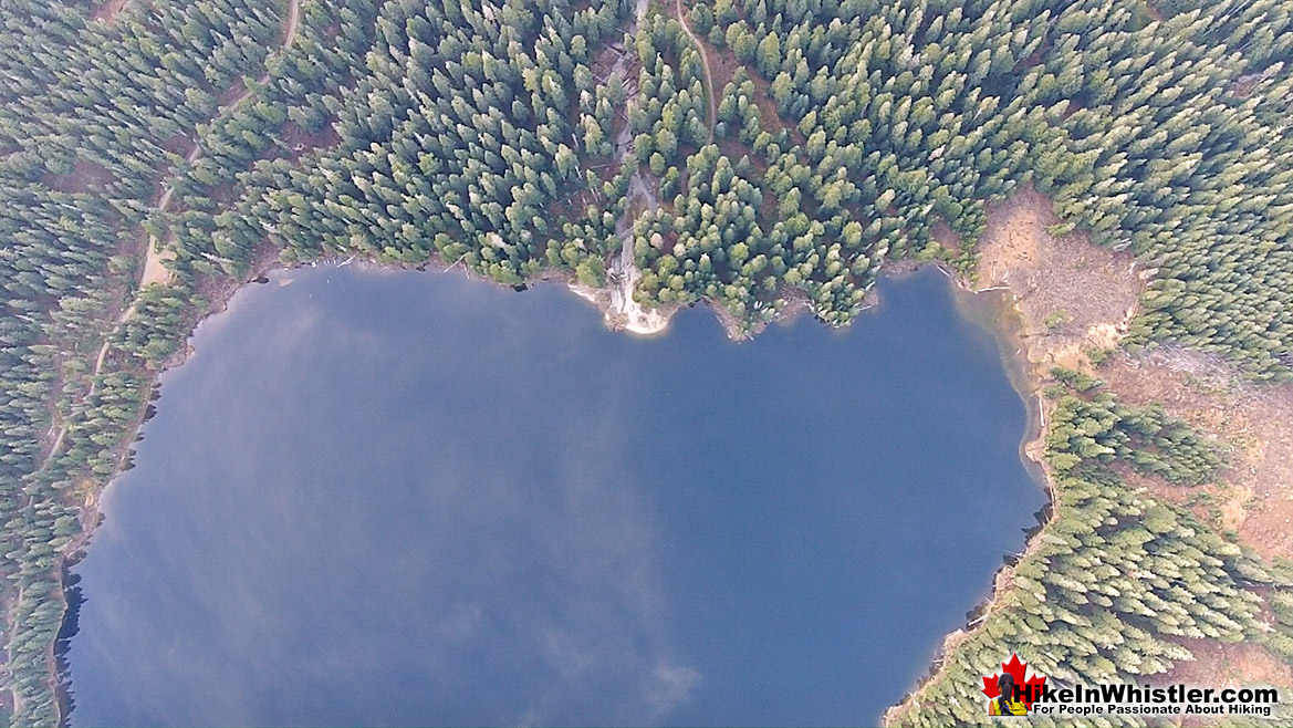Madeley Lake Tent Aerial View