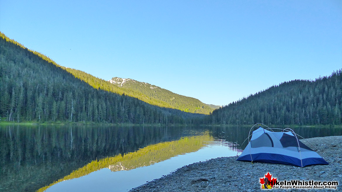Madeley Lake Tent Hike in Whistler
