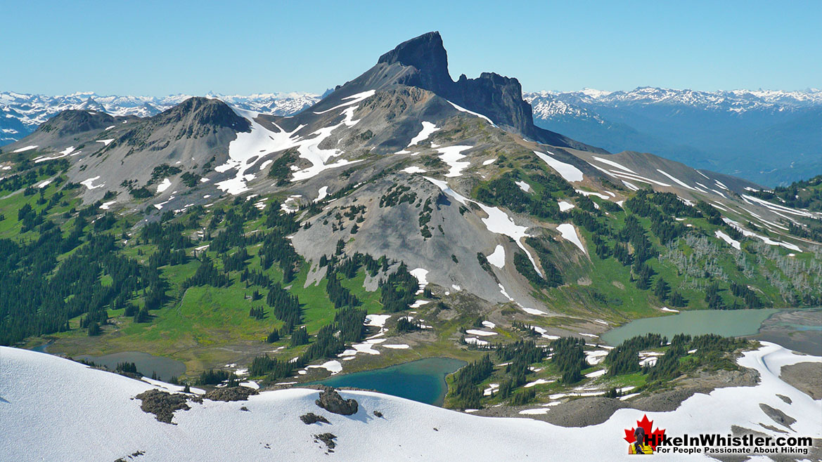 Panorama Ridge View of Black Tusk