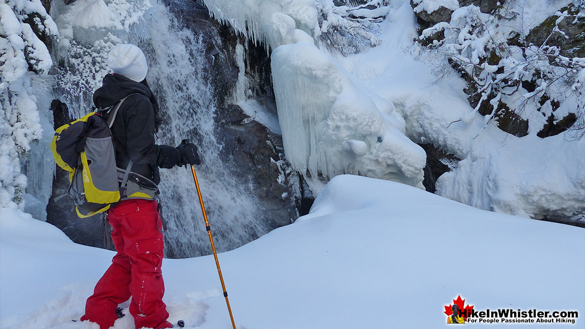 Rainbow Falls Snowshoeing Whistler