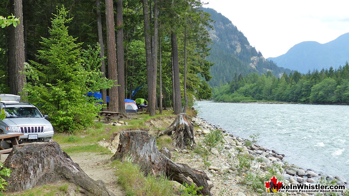 Skookumchuck Hot Springs Campsite