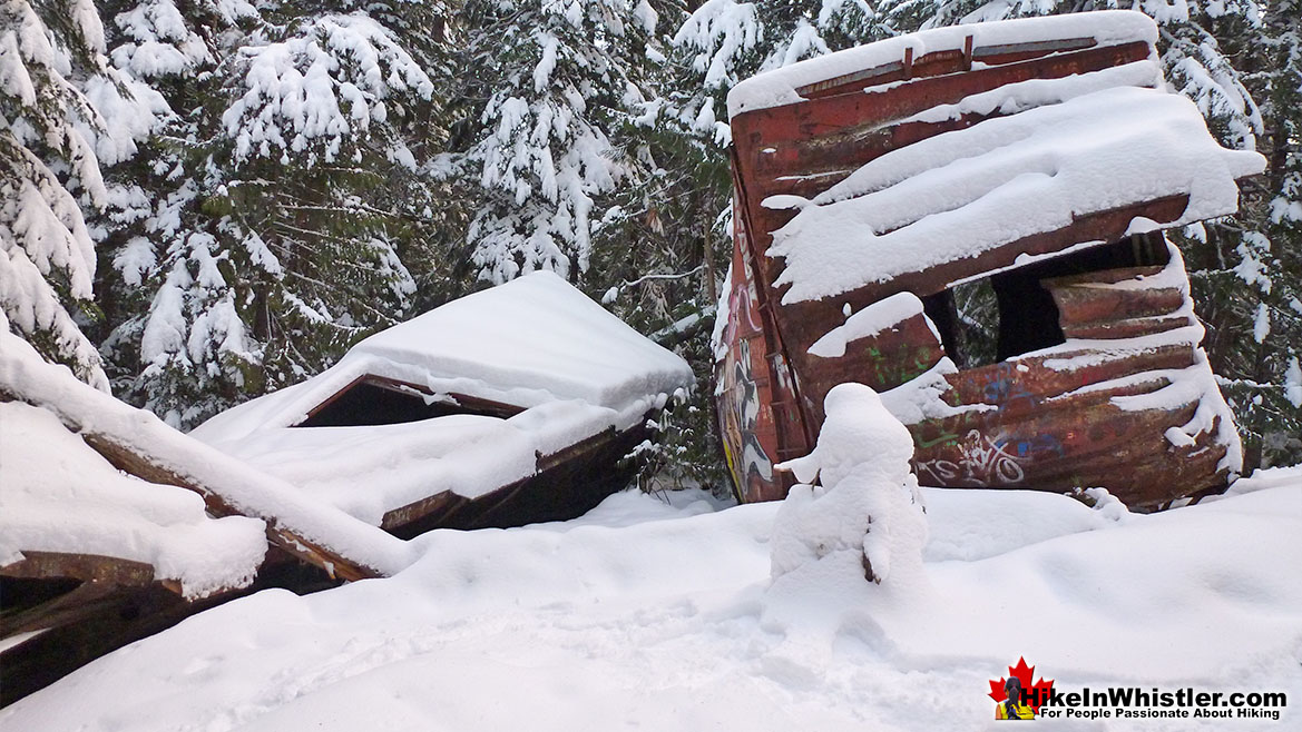 Whistler Train Wreck Snowshoeing December