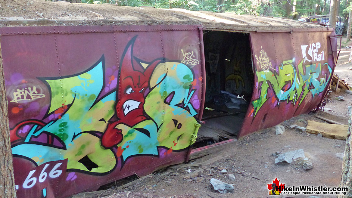 Whistler Train Wreck Art