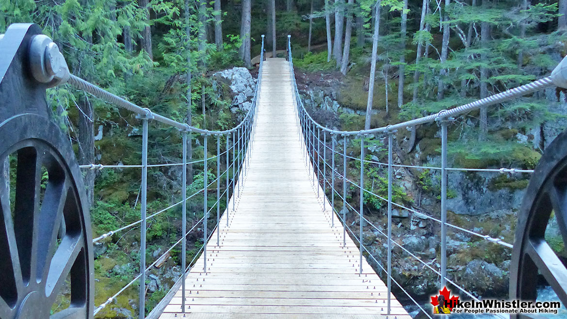 Train Wreck Bridge Hike in Whistler November