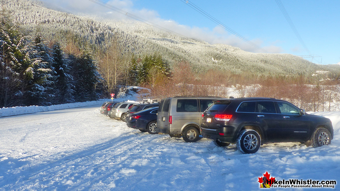 Whistler Train Wreck Winter Parking