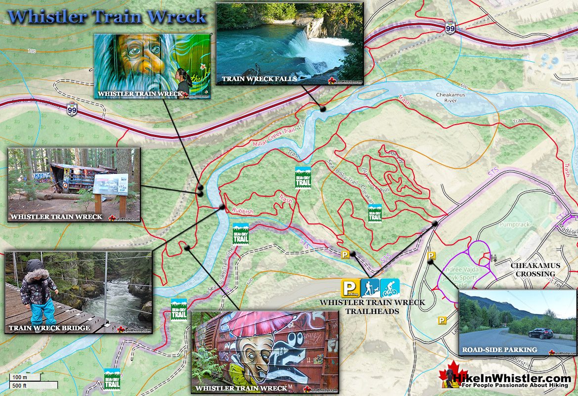 Whistler Train Wreck Map v11a