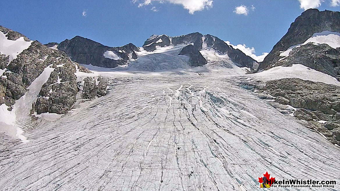 Wedge Glacier Aerial View