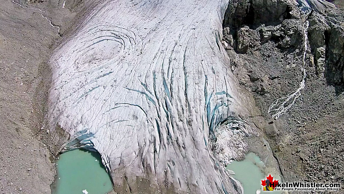 Wedge Glacier Aerial View