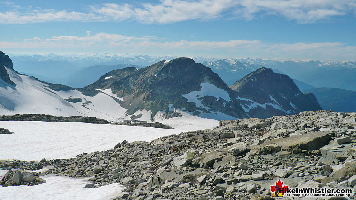 Wedge Weart Col View of Parkhurst and Rethel Mountain