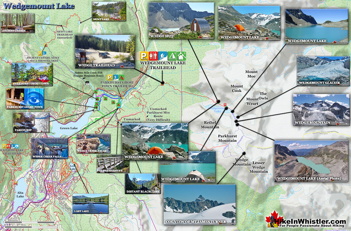 Wedgemount Lake Map Large v15