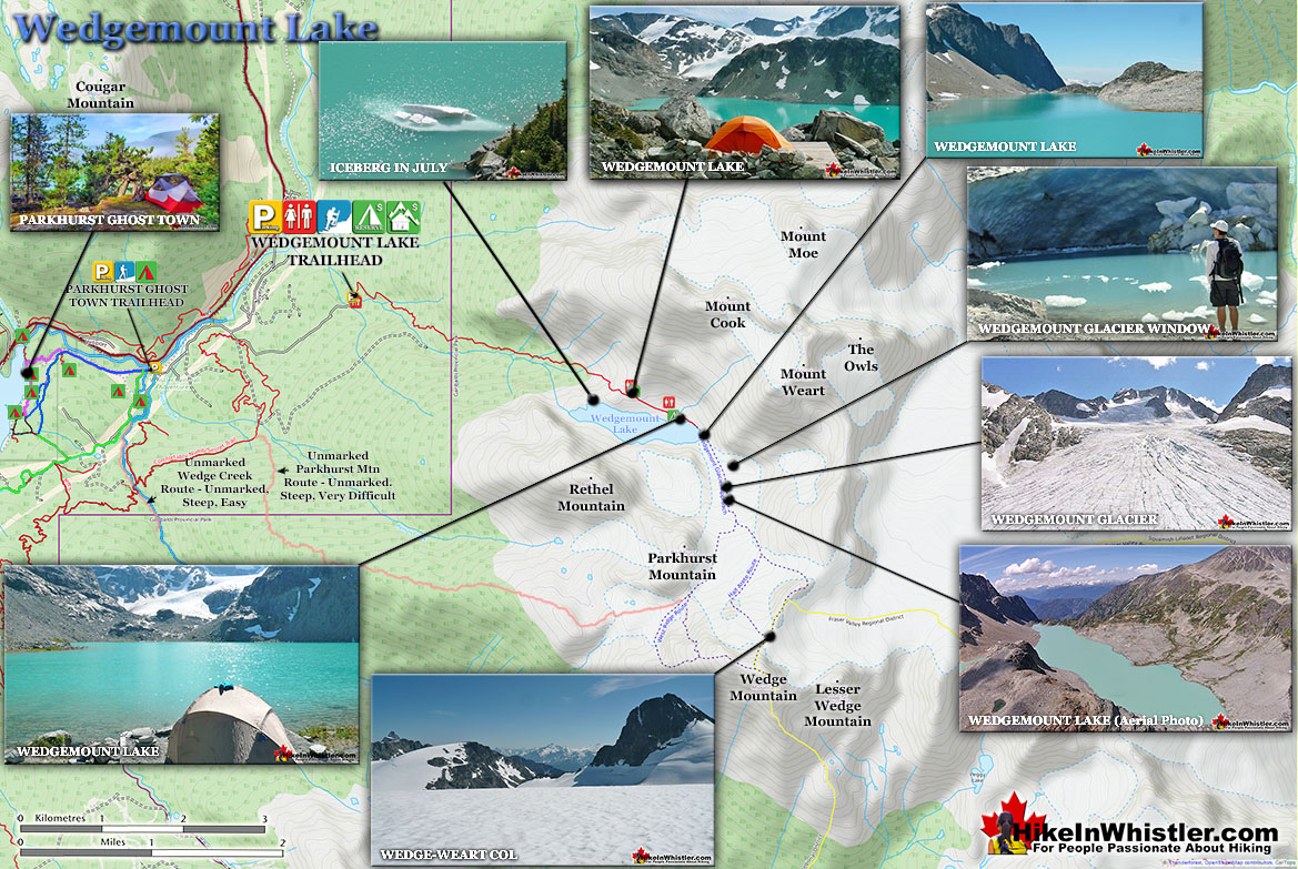 Wedgemount Lake Trail Map v16