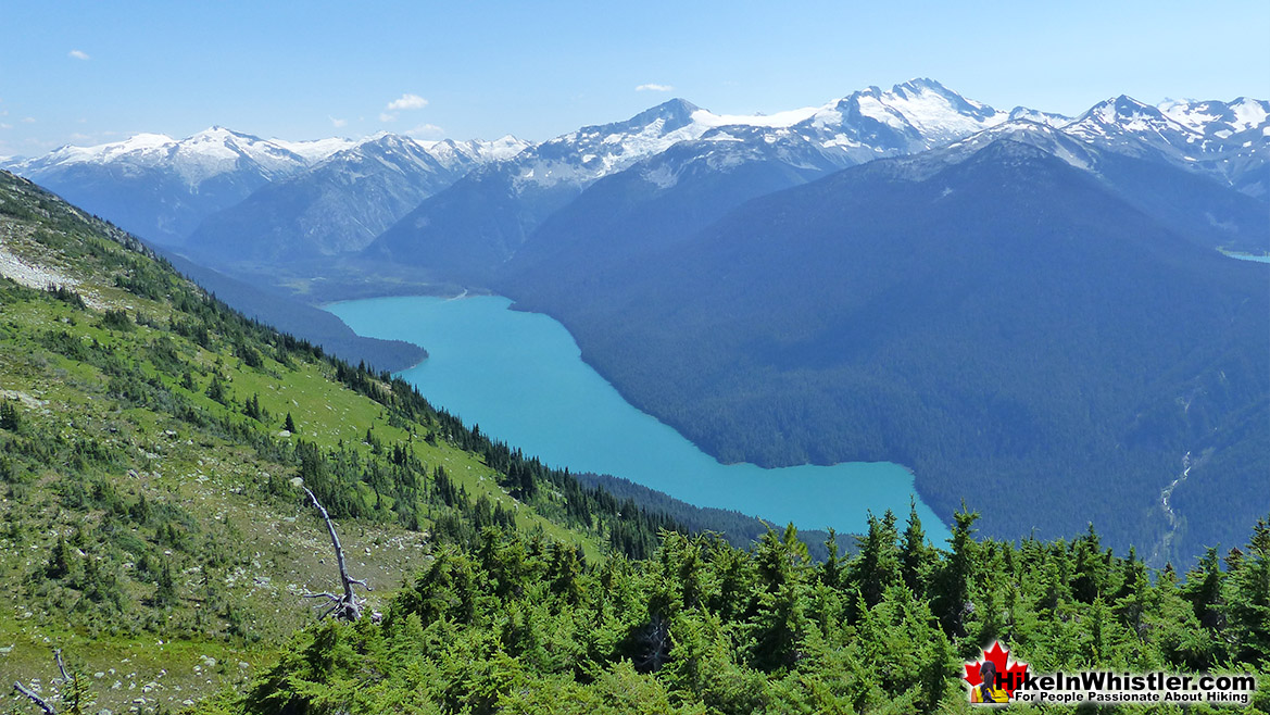 High Note Trail View of Cheakamus Lake