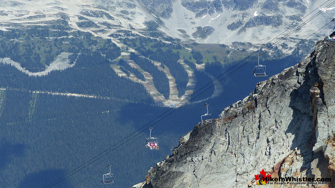 Whistler Mountain Peak Express Chair